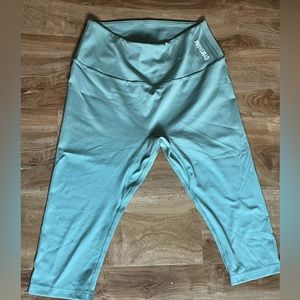 Gymshark capri leggings  - mint green